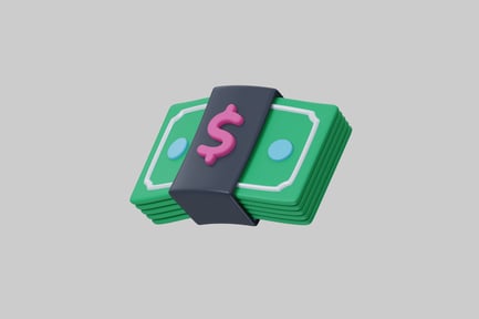 Preview: Stylized Stack of Cash