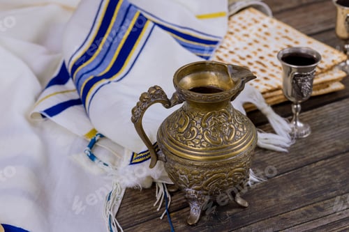 Preview: Passover is a Jewish holiday celebrated with unleavened matzah bread and kiddush wine.