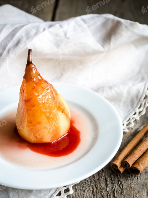 Preview: Poached pears
