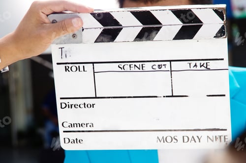Preview: Labeling the Slate on set