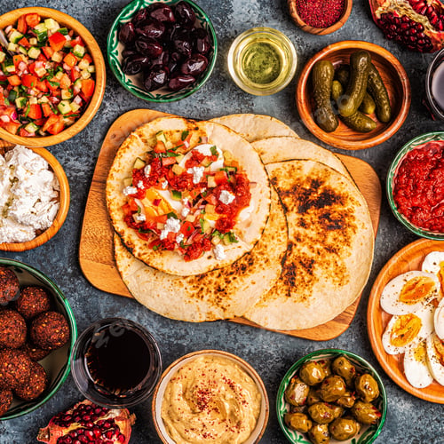 Preview: Traditional dishes of Israeli and Middle Eastern cuisine
