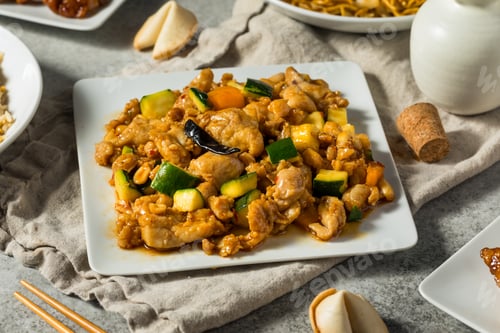 Preview: Chinese Stir Fry Kung Pao Chicken