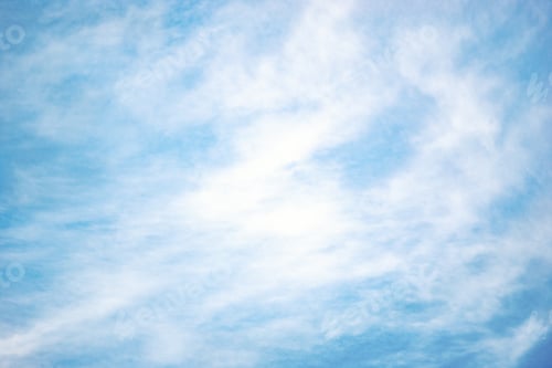 Preview: Shine White Clouds on Clear Blue.Background Concept