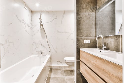 Preview: Modern cozy bathroom