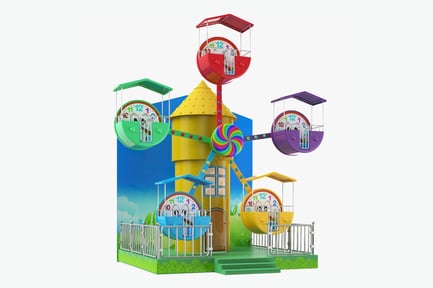 Preview: Colorful Ferris Wheel for Young Children