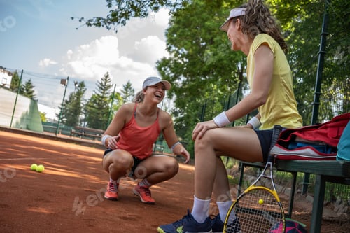 Preview: Playing tennis