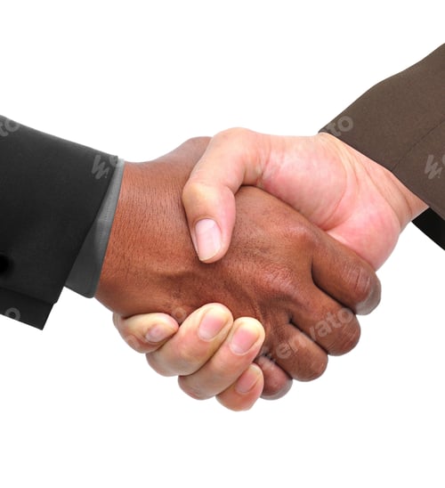 Preview: Close-up of two businessmen shaking hand