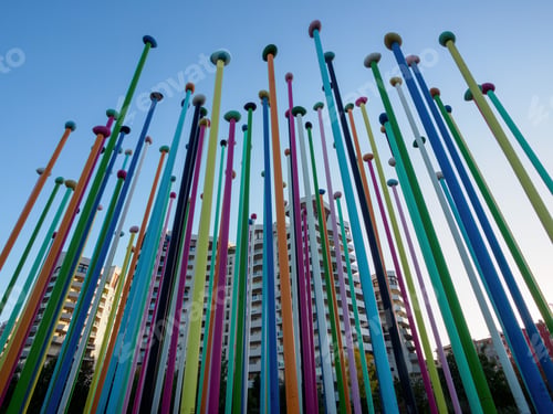 Preview: Citylife, modern park in Milan, Italy
