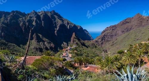Preview: The beautiful Masca the mountain municipality in the north of Tenerife
