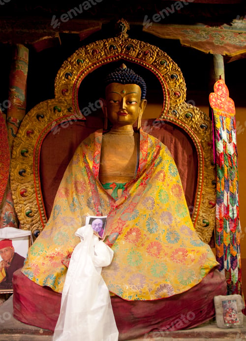 Preview: Buddha statue in Leh Palace, Leh Ladask