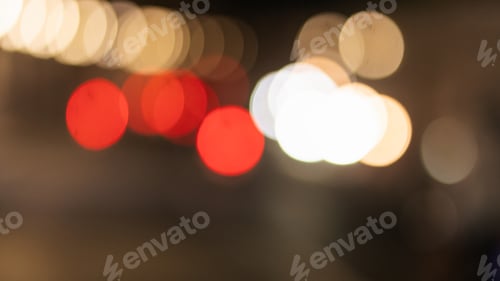 Preview: Abstract Night Bokeh Lights