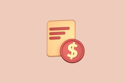 Preview: Paid Articles 3D Illustration
