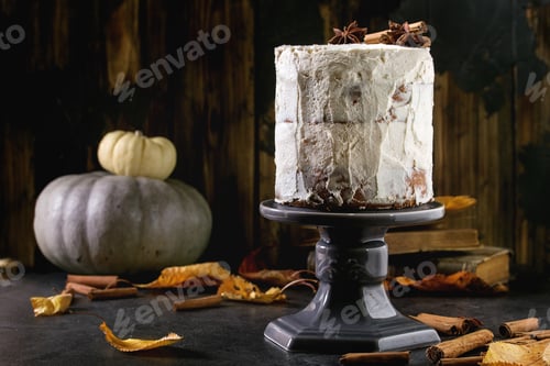 Preview: Autumn naked cake