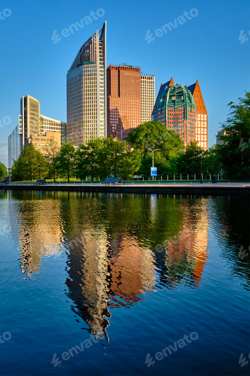 Preview: Skyscrapers in The Hague, Netherlands