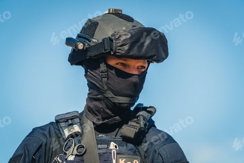 Preview: Special Forces. Military With Weapons In Hand