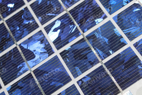 Preview: Closeup of solar panels on the roof of a building