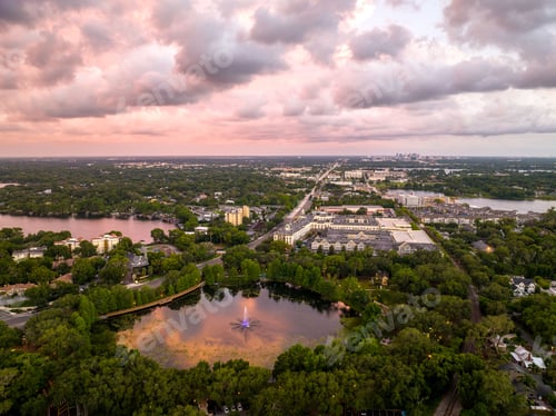 Preview: Aerial view of Maitland, Florida