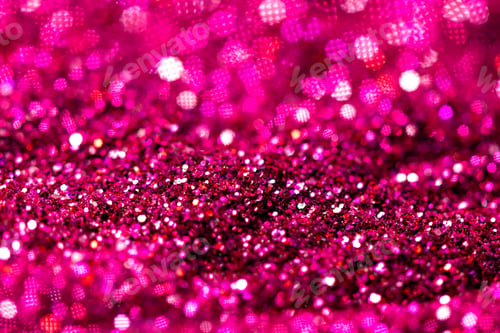 Preview: abstract of bright and sparkling bokeh background, red and silver bokeh, soft focus