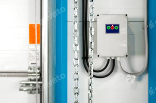 Preview: chain for open and close steel shutter door in cargo terminal