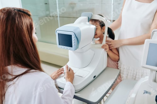 Preview: Refractometer eye test