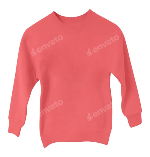Preview: red sweatshirt isolated