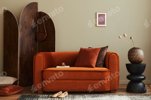 Preview: Modern concept of domestic interior