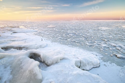 Preview: Winter landscape nature.