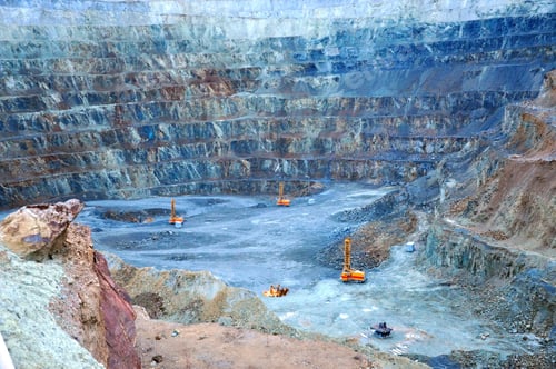 Preview: Open pit gold mine in Rosia Montana, Romania