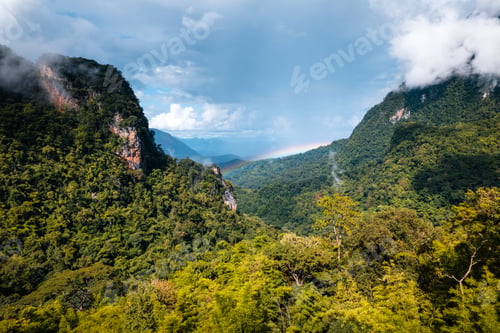 Preview: Green mountain view at Chiang Dao