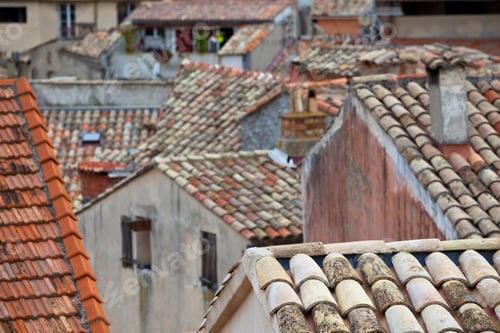 Preview: French small town roofs
