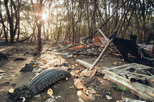 Preview: Garbage And Plastic Pollution On Seashore