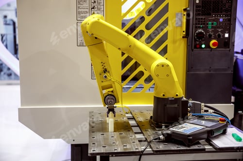Preview: Robotic Arm modern industrial technology.