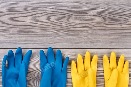 Preview: House cleaning protective gloves.