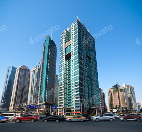 Preview: modern city in shanghai