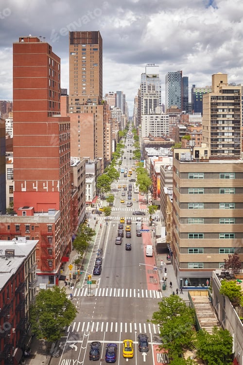 Preview: Aerial picture of New York City downtown, USA