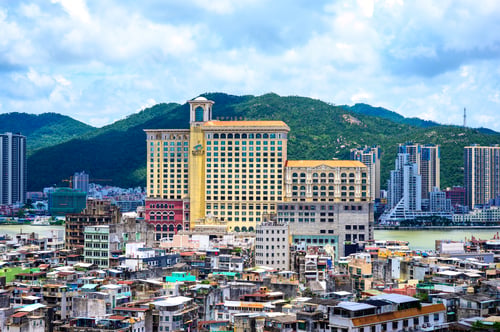 Preview: Macau city landscape or cityscape of Macou, business city urban of Asia