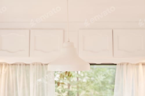 Preview: Decor of house on wheels. Family vacation travel RV