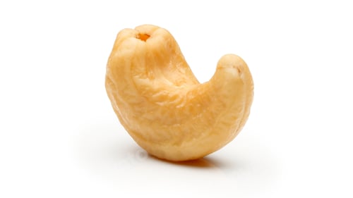 Preview: Delicious Cashew Nuts Isolated. Healthy, Organic Snack with Nutty, Concept for Design