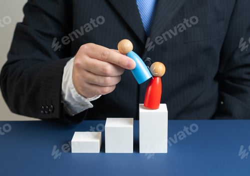 Preview: Struggle for the upper hand, overthrowing an opponent. Defeat a competitor, seize leadership