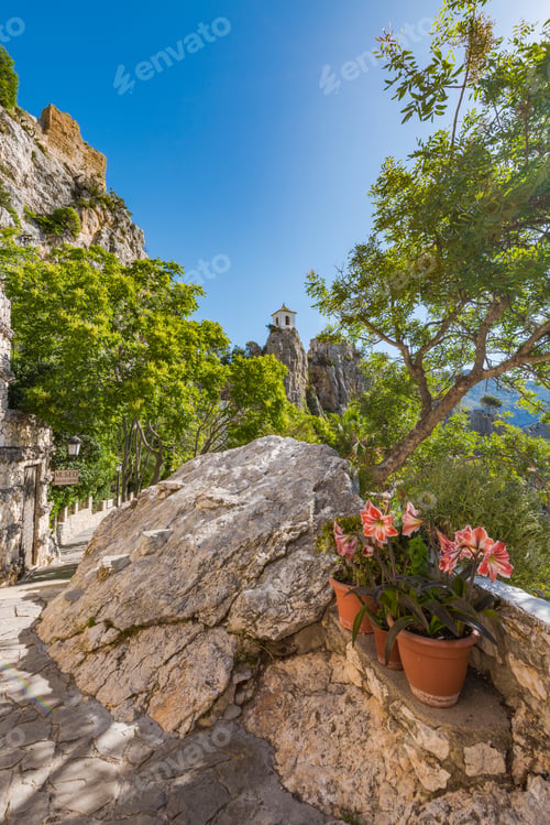 Preview: Guadalest castle in Alicante,Spain