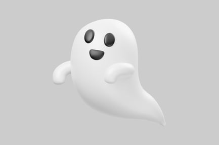Preview: Cartoon halloween ghost