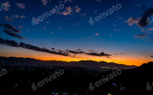 Preview: Night landscape view