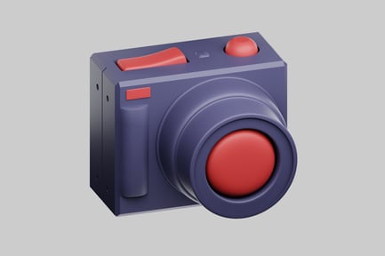 Preview: Retro style block camera