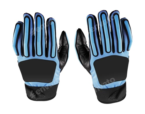 Preview: bicycle gloves Isolated on a white