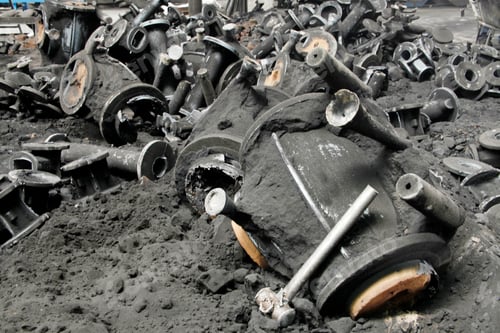 Preview: metal castings inside the factory