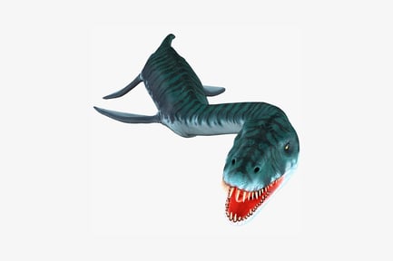 Preview: Shark with open mouth and pointed teeth