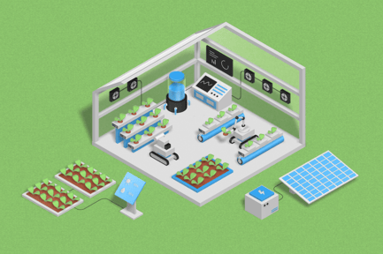 Visualização: Fazenda inteligente