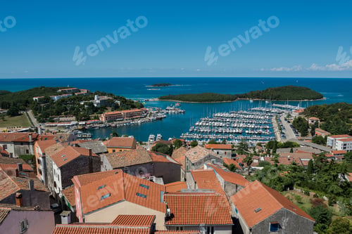Preview: Vrsar city in mediterranean sea