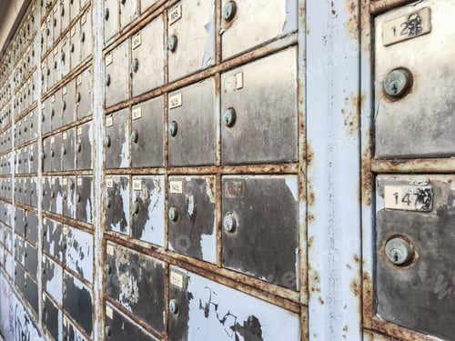 Preview: Vintage post office boxes
