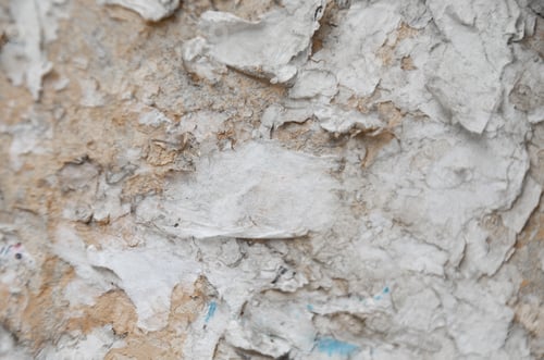 Preview: Close-up of aged rugged advertisment board